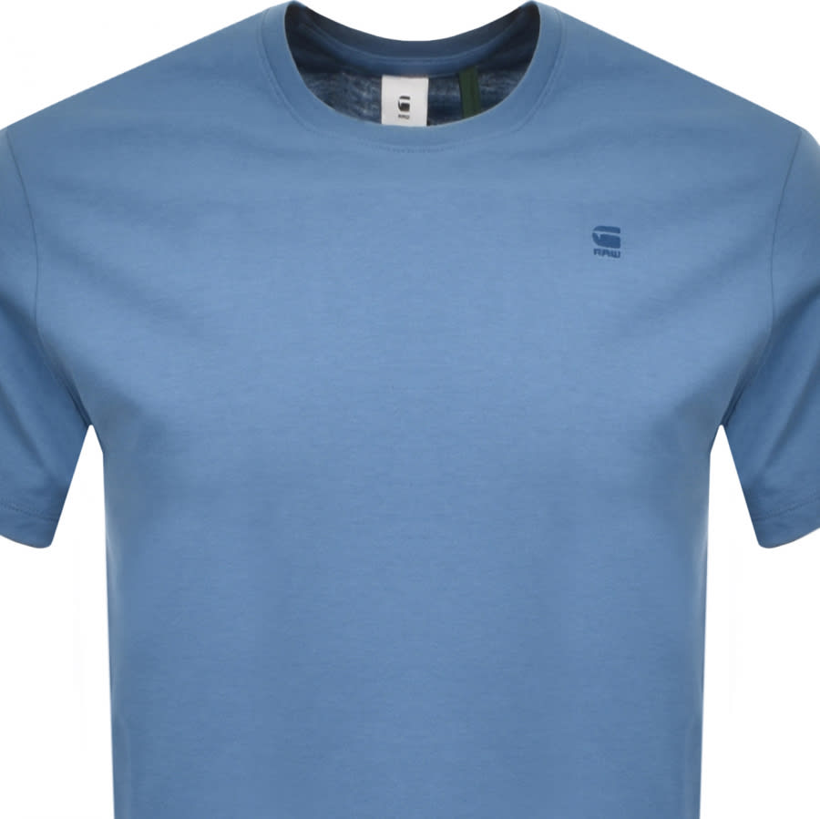 Alternative Image for ProductG Star Raw Base Logo T Shirt Blue2